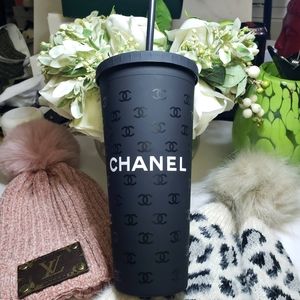 Designer Inspired Black 30oz Tumbler